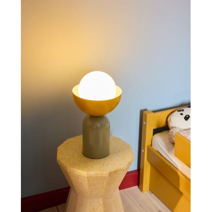 Osram - stalinis šviestuvas DECOR BOWL 1xE14/25W/230V žalia/geltona