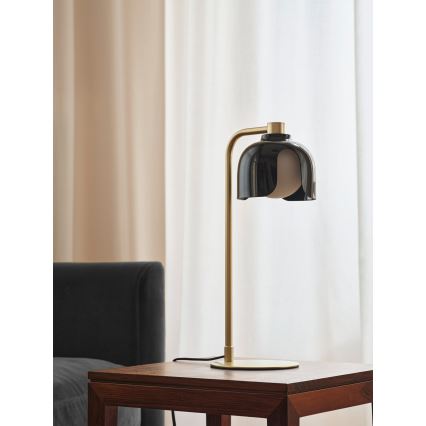 Osram - stalinis šviestuvas DECOR COROLLE 1xG9/20W/230V juoda/auksinė