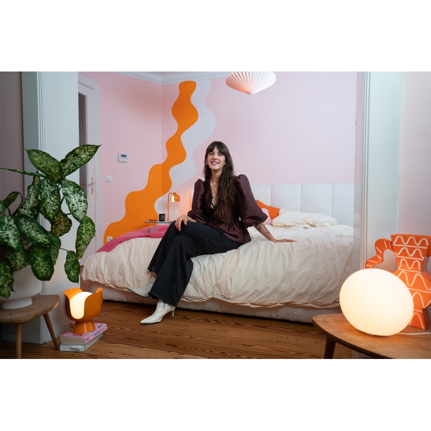 Osram - Stalinis šviestuvas DECOR COROLLE 1xG9/20W/230V oranžinis