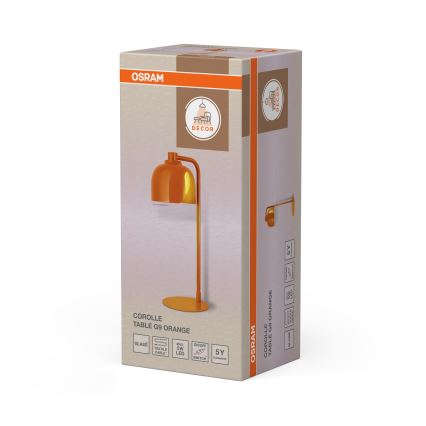 Osram - Stalinis šviestuvas DECOR COROLLE 1xG9/20W/230V oranžinis