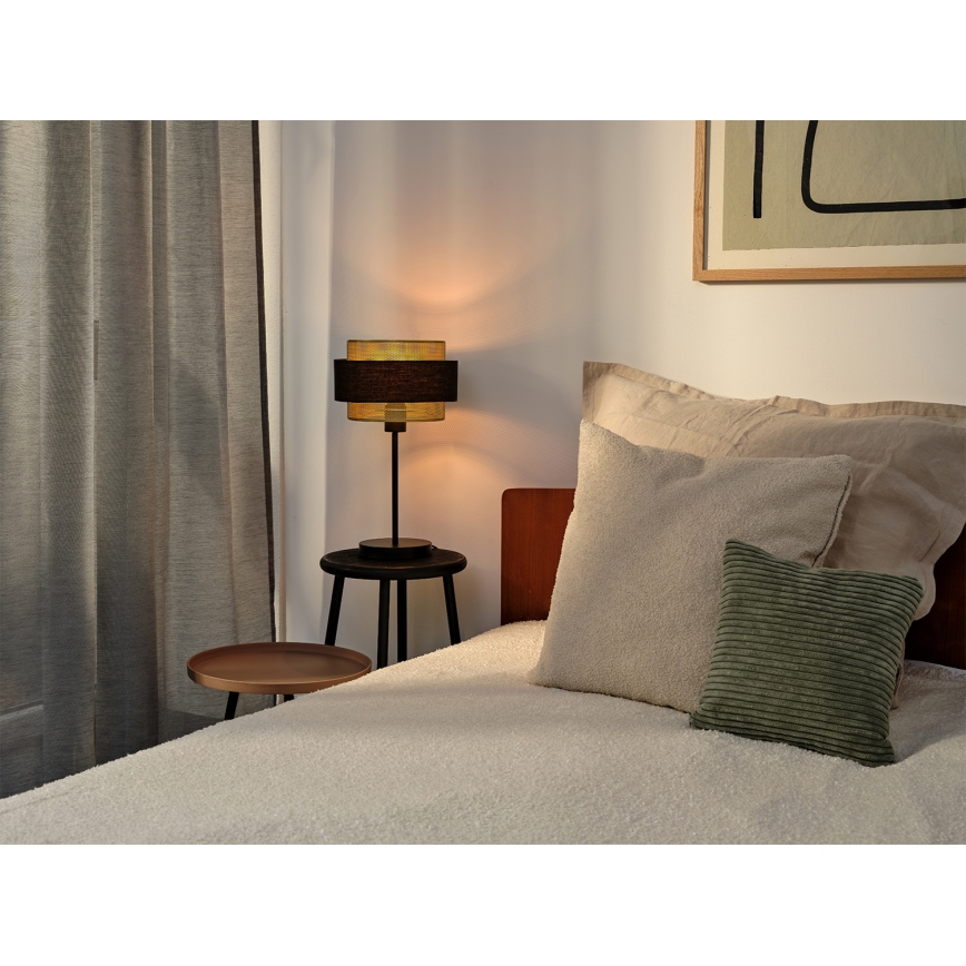 Osram - Stalinis šviestuvas DECOR HORNET 1xE27/10W/230V juodas/auksinis