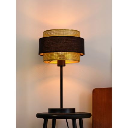 Osram - Stalinis šviestuvas DECOR HORNET 1xE27/10W/230V juodas/auksinis