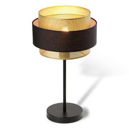 Osram - Stalinis šviestuvas DECOR HORNET 1xE27/10W/230V juodas/auksinis