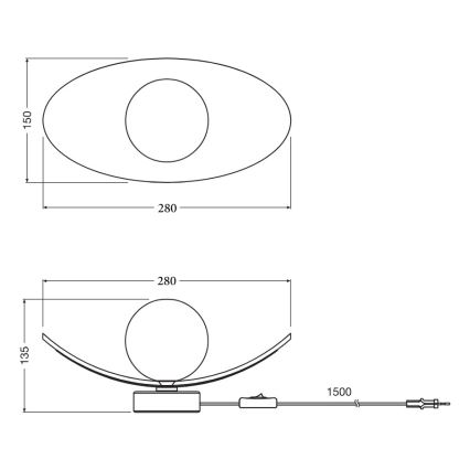 Osram - Stalinis šviestuvas DECOR PEARL 1xG9/5W/230V smėlio spalvos