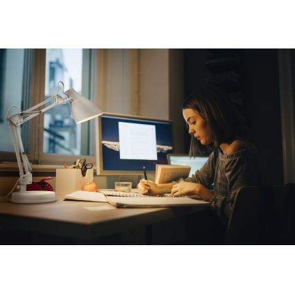 Osram - stalinis šviestuvas DESK LINE 1xE27/11W/230V baltas