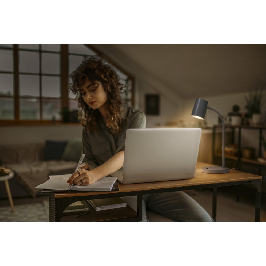 Osram - stalinis šviestuvas DESK LINE 1xGU10/9W/230V pilkas