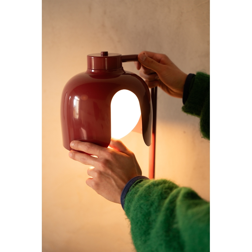 Osram - Toršeras DECOR COROLLE 1xE27/15W/230V raudonas