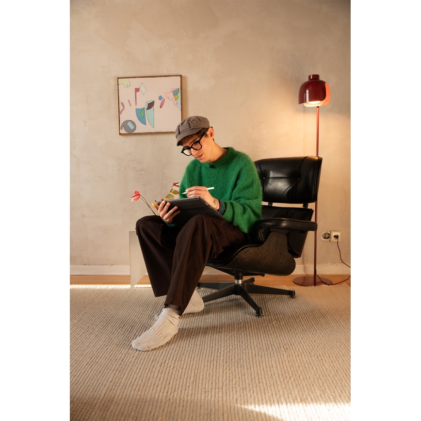 Osram - Toršeras DECOR COROLLE 1xE27/15W/230V raudonas