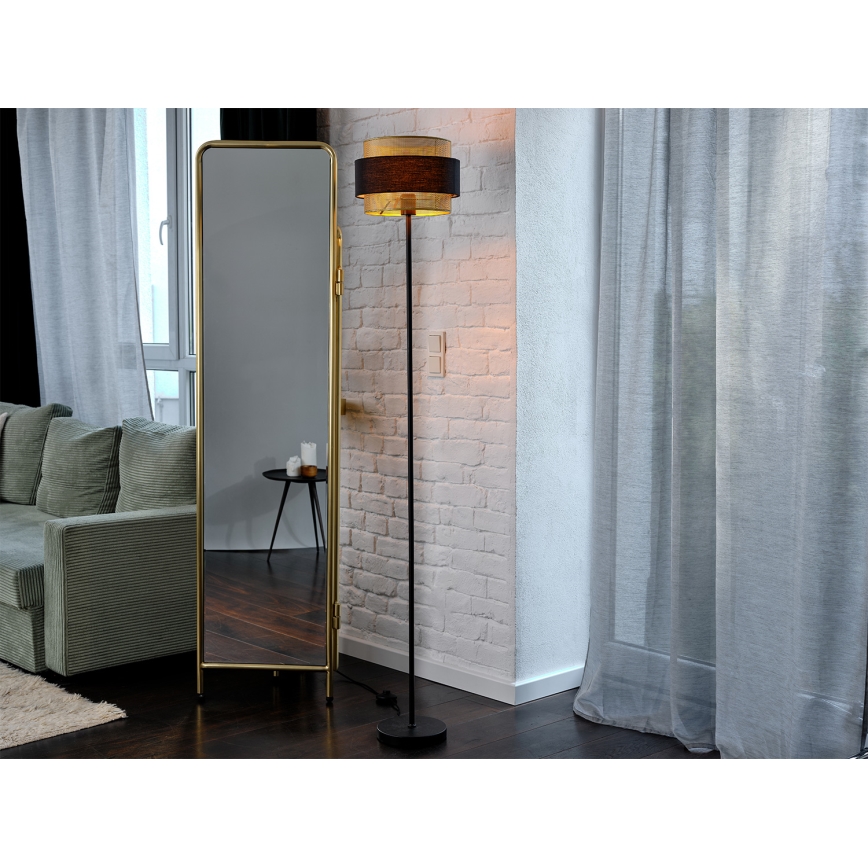 Osram - Toršeras DECOR HORNET 1xE27/10W/230V juoda/auksinė