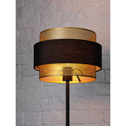 Osram - Toršeras DECOR HORNET 1xE27/10W/230V juoda/auksinė