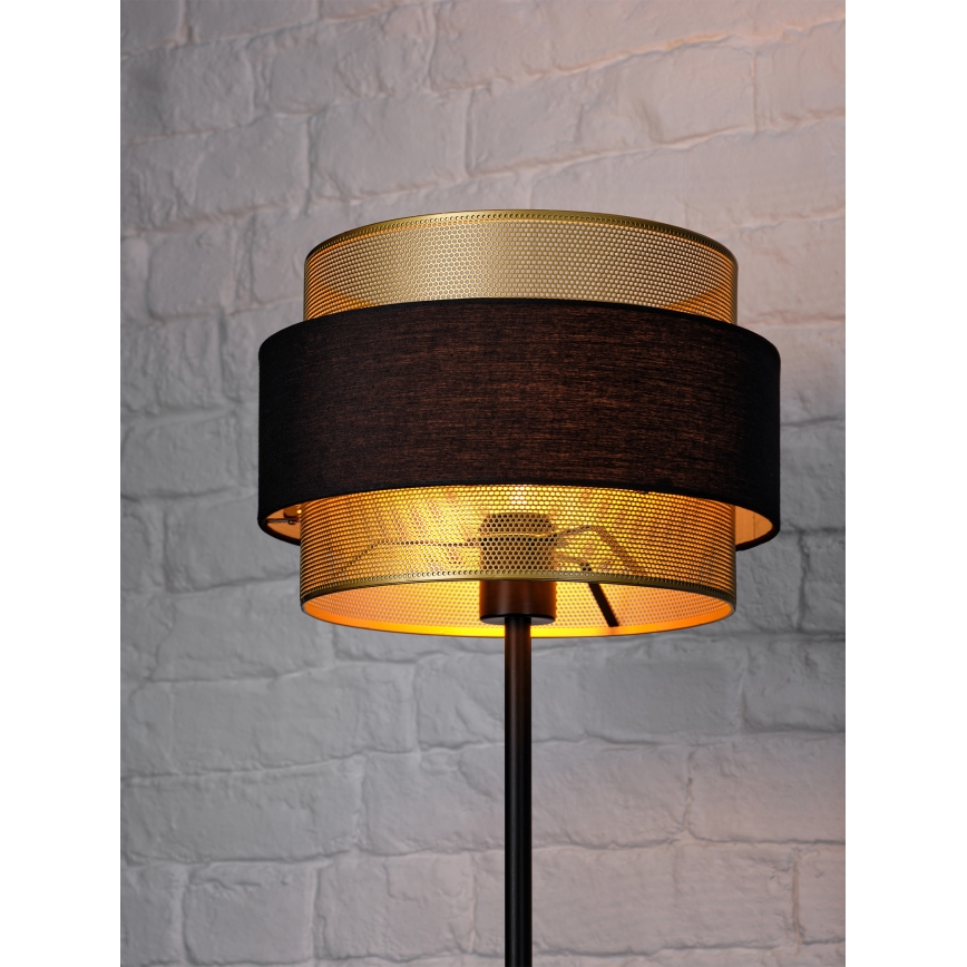 Osram - Toršeras DECOR HORNET 1xE27/10W/230V juoda/auksinė