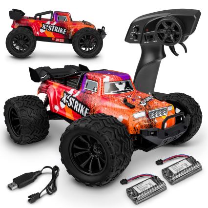 Overmax - nuotolinio valdymo RC automobilis X-STRIKE 3000 mAh juoda/oranžinė