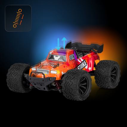 Overmax - nuotolinio valdymo RC automobilis X-STRIKE 3000 mAh juoda/oranžinė
