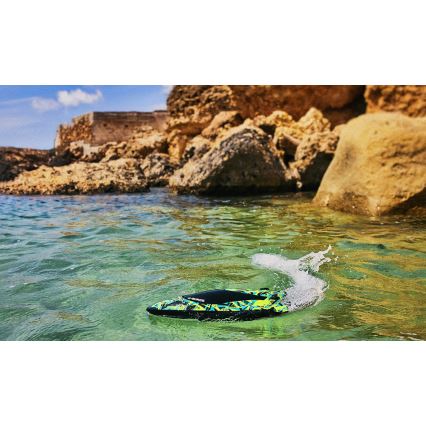 Overmax - nuotoliniu būdu valdoma RC valtis X-SURGE 4000 mAh juoda/žalia