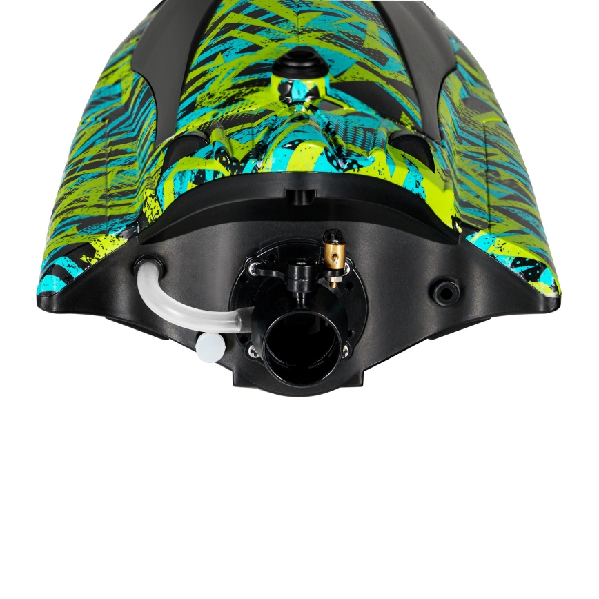 Overmax - nuotoliniu būdu valdoma RC valtis X-SURGE 4000 mAh juoda/žalia