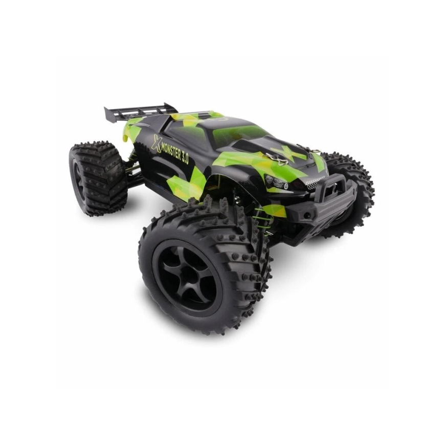 Overmax - nuotoliniu būdu valdomas RC automobilis X-MONSTER 3.0, 1700 mAh, juoda/žalia