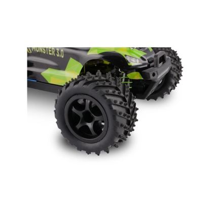 Overmax - nuotoliniu būdu valdomas RC automobilis X-MONSTER 3.0, 1700 mAh, juoda/žalia