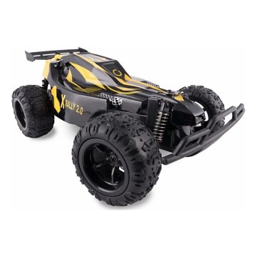 Overmax - nuotoliniu būdu valdomas RC automobilis X-RALLY 2.0 1200 mAh juoda/geltona