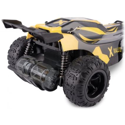 Overmax - nuotoliniu būdu valdomas RC automobilis X-RALLY 2.0 1200 mAh juoda/geltona