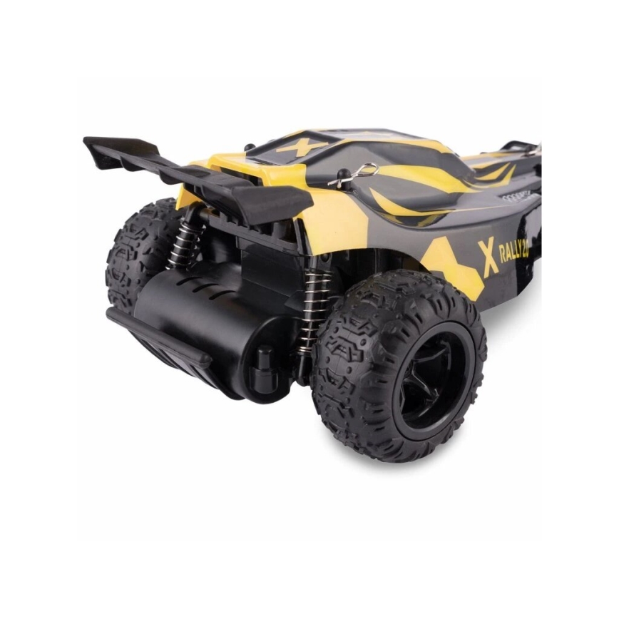 Overmax - nuotoliniu būdu valdomas RC automobilis X-RALLY 2.0 1200 mAh juoda/geltona