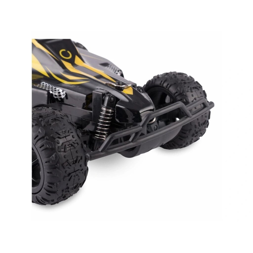 Overmax - nuotoliniu būdu valdomas RC automobilis X-RALLY 2.0 1200 mAh juoda/geltona