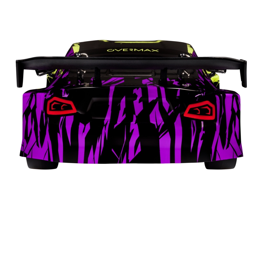 Overmax - RC drift automobilis su nuotoliniu pultu X-DRIFT 1000 mAh geltona/violetinė