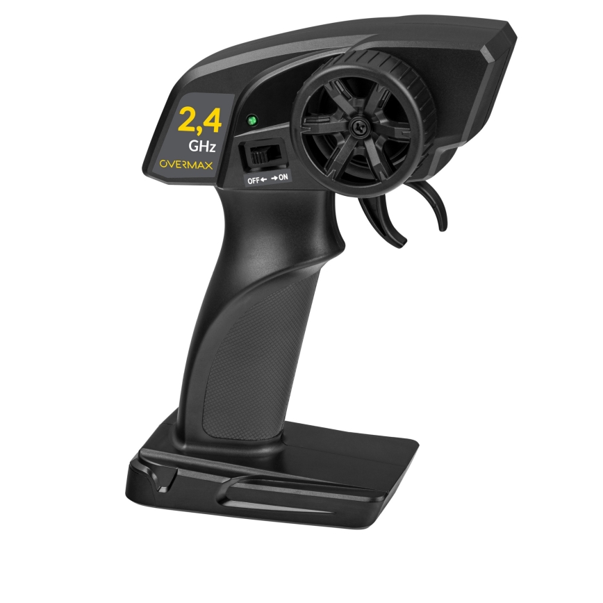 Overmax - RC drift automobilis su nuotoliniu pultu X-DRIFT 1000 mAh geltona/violetinė