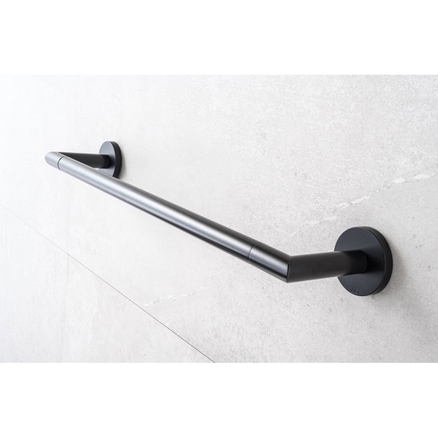 P.M.H. IN1B-R - Elektrinis rankšluosčių džiovintuvas INGA 17W/230V 85,9 cm IP44 dešinė/juoda