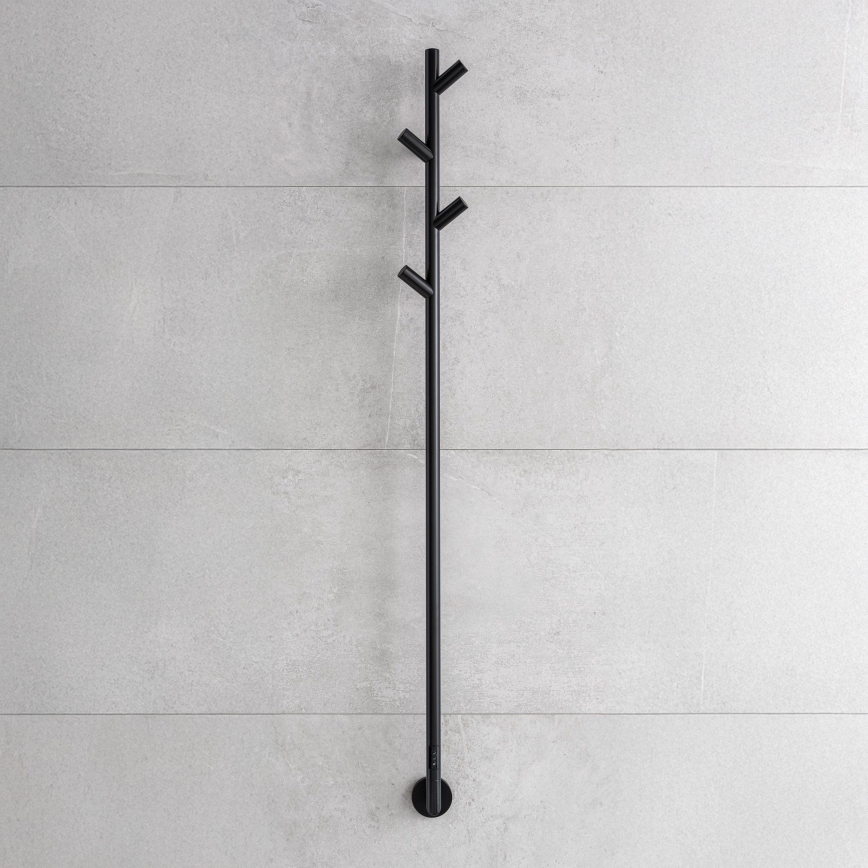 P.M.H. LS1B - Elektrinis rankšluosčių džiovintuvas LISA 24W/230V 170 cm IP44 juodas