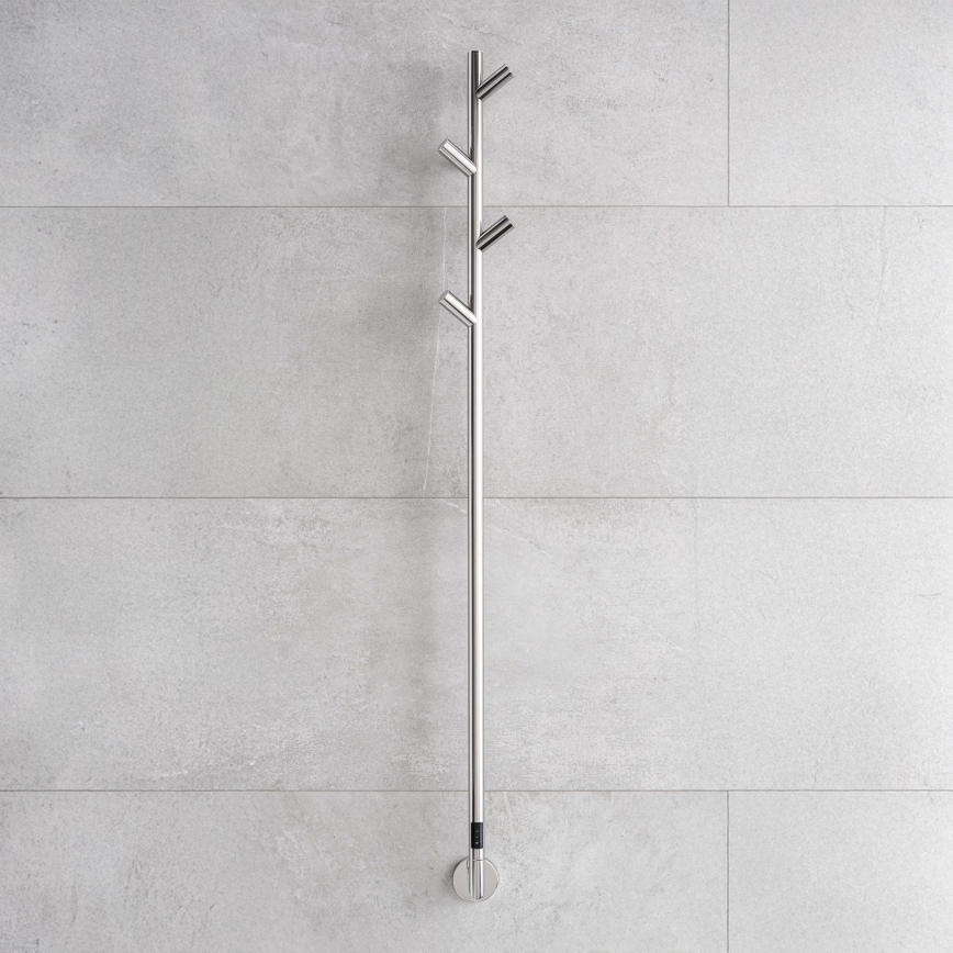 P.M.H. LS1SS - Elektrinis rankšluosčių džiovintuvas LISA 24W/230V 170 cm IP44 iš poliruoto nerūdijančio plieno