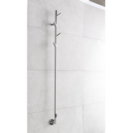 P.M.H. LS1SS - Elektrinis rankšluosčių džiovintuvas LISA 24W/230V 170 cm IP44 iš poliruoto nerūdijančio plieno