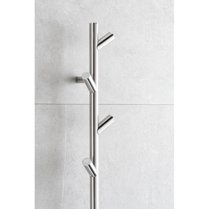 P.M.H. LS1SS - Elektrinis rankšluosčių džiovintuvas LISA 24W/230V 170 cm IP44 iš poliruoto nerūdijančio plieno