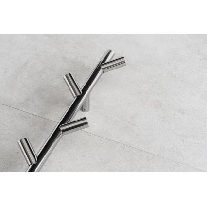 P.M.H. LS1SS - Elektrinis rankšluosčių džiovintuvas LISA 24W/230V 170 cm IP44 iš poliruoto nerūdijančio plieno