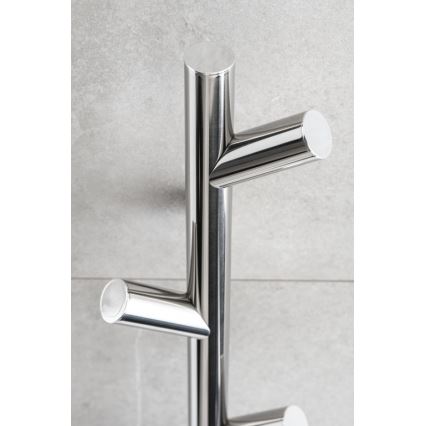 P.M.H. LS1SS - Elektrinis rankšluosčių džiovintuvas LISA 24W/230V 170 cm IP44 iš poliruoto nerūdijančio plieno