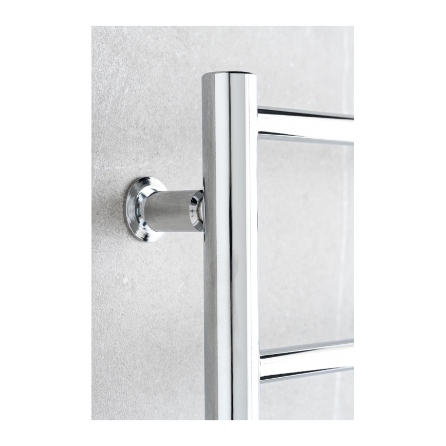 P.M.H. NS4C-M - Vonios rankšluosčių radiatorius NAAS 222 W 121 cm blizgus chromas