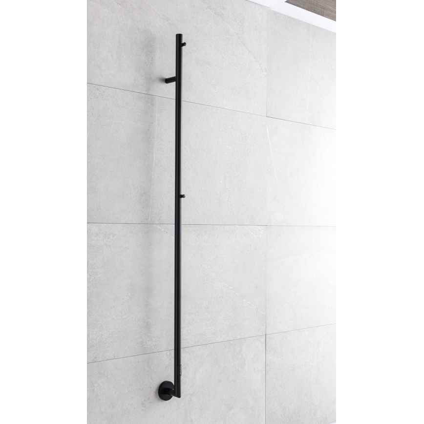 P.M.H. OL1B - Elektrinis rankšluosčių džiovintuvas OLE 24W/230V 170 cm IP44 juodas