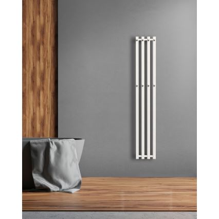 P.M.H. P2W/4 - Vonios rankšluosčių džiovintuvas PLUTO 406W 150 cm baltas