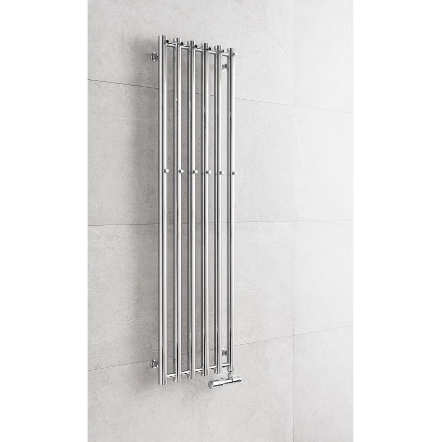 P.M.H. R2C/6 - Vonios kambario rankšluosčių džiovintuvas ROSENDAL 525W 150 cm blizgus chromas