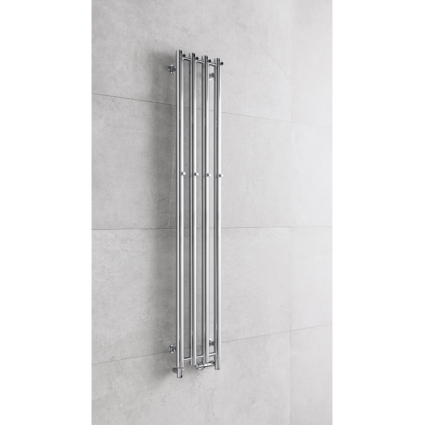 P.M.H. R2C - ROSENDAL vonios rankšluosčių radiatorius 350 W, 150 cm, blizgus chromas