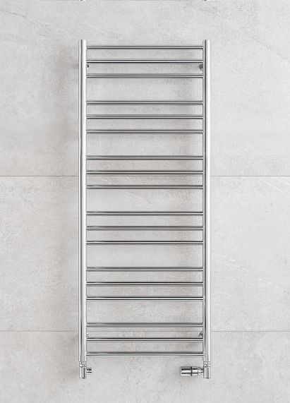 P.M.H. SN4C - Vonios kambario kopėčių tipo rankšluosčių džiovintuvas SORANO 470W 121 cm blizgus chromas