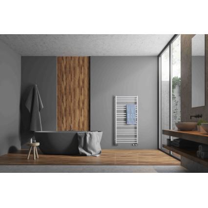 P.M.H. SN4W - SORANO vonios rankšluosčių radiatorius 470 W 121 cm baltas