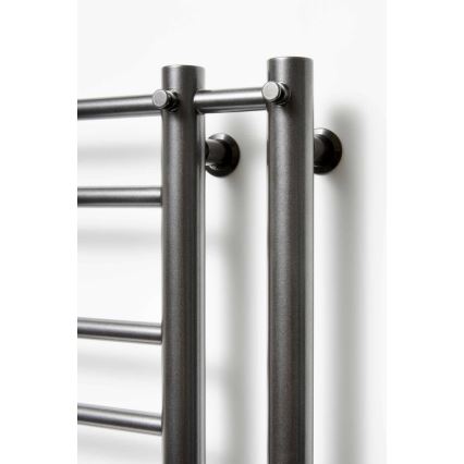 P.M.H. T2B-L - Vonios rankšluosčių radiatorius THEIA 352W 154 cm kairinis/juodas