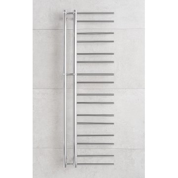 P.M.H. T2C - THEIA vonios rankšluosčių radiatorius, 352 W, 154 cm, dešininis, blizgus chromas