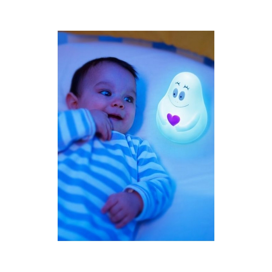 PABOBO - LED lempa Lumilove BARBAPAPA mėlyna