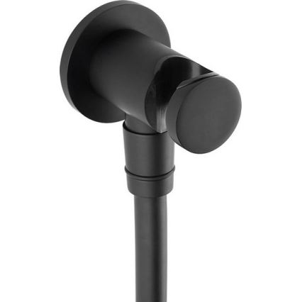 Paffoni - Įmontuojama dušo sistema ROUND juoda