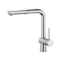Paffoni - Kriauklės maišytuvas su ištraukiama dušele LIGHT 29,2 cm blizgus chromas