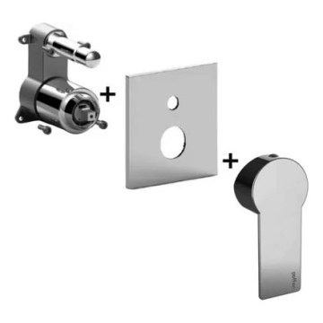 Paffoni - potinkinis dušo maišytuvas TANGO blizgus chromas