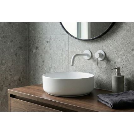 Paffoni - Potinkinis praustuvo maišytuvas LIGHT, baltas