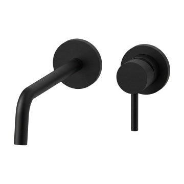 Paffoni - Potinkinis praustuvo maišytuvas LIGHT, juodas