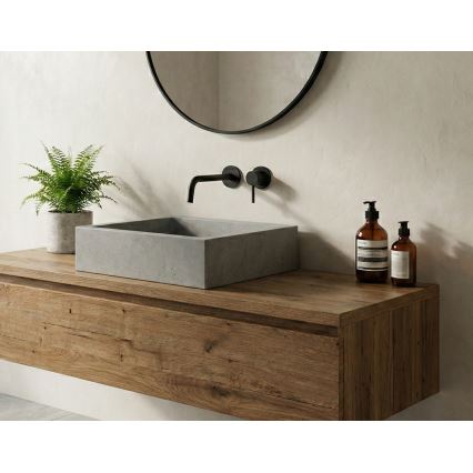 Paffoni - Potinkinis praustuvo maišytuvas LIGHT, juodas